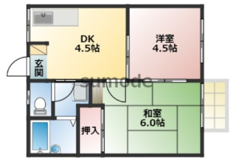 【間取り】 | エステートピア橋爪