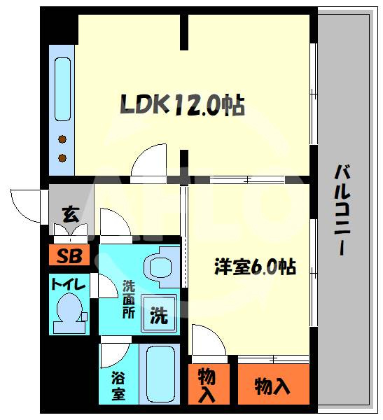 大正メゾンの間取り|大正メゾン　間取り