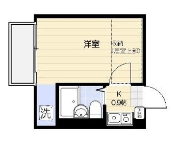ｆｏｎｔｅ高田馬場の間取り|間取りです。