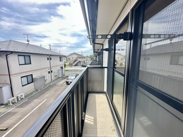 リビングタウン西浦　Ｂのバルコニー