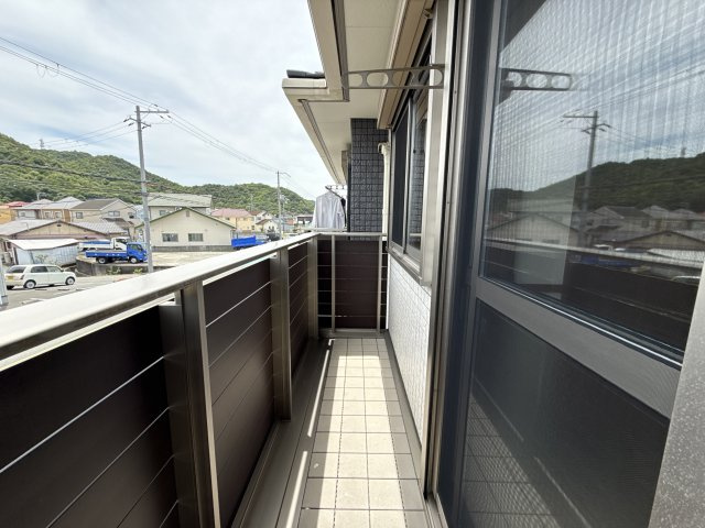 クレールカーサのバルコニー