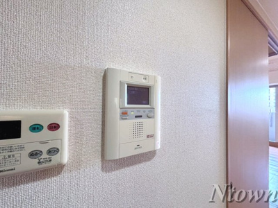 【セキュリティ】 | Gramercy Shirakawa Koen | モニター付きインターホンです