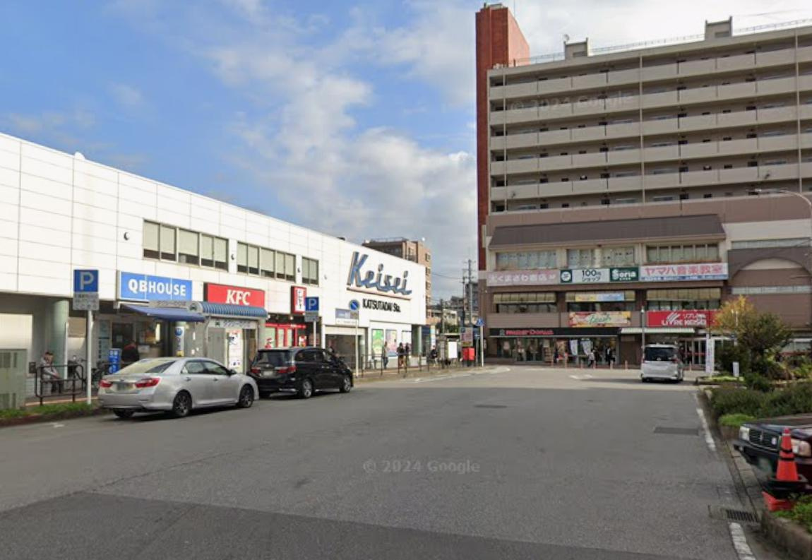 八千代市勝田台３丁目の店舗事務所の周辺