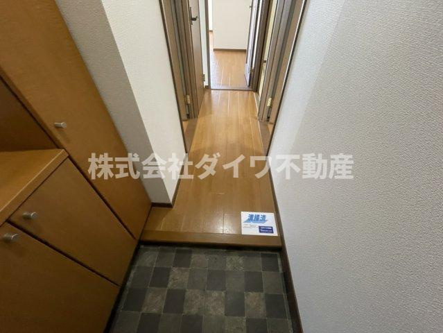 ラフィーネＫの玄関