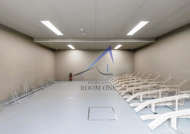 ルーブル蓮根弐番館のその他共用部分|駐輪場です。