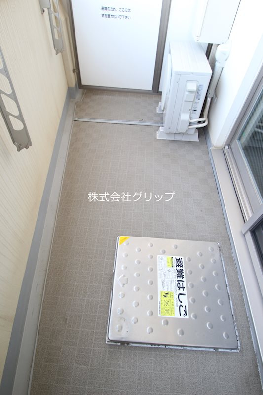 プレディアスタイル横濱沢渡のバルコニー