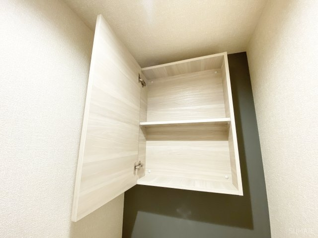 Ｎｏｂｌｅ ｒａｆｆｉｎｅｒ上小町の収納|トイレの収納スペース！
