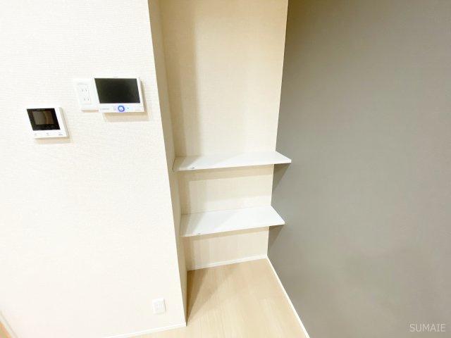 Ｎｏｂｌｅ ｒａｆｆｉｎｅｒ上小町の収納|作り付けの棚収納！