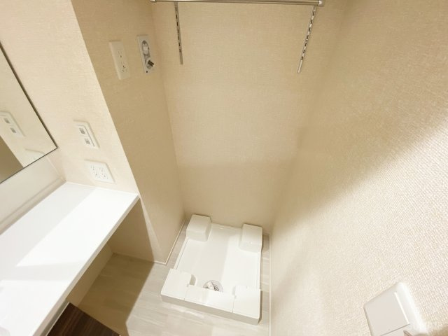Ｎｏｂｌｅ ｒａｆｆｉｎｅｒ上小町の洗面所|室内洗濯機置き場！