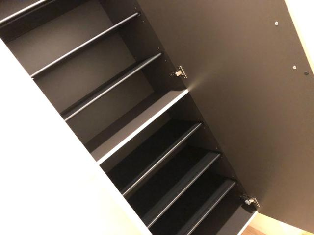 ルミーナ須賀川の玄関|下駄箱