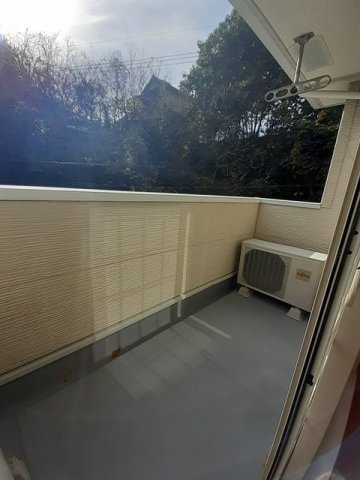 ヴィラ　ソレイユのバルコニー|開放的で明るい空間を演出してくれるバルコニーです