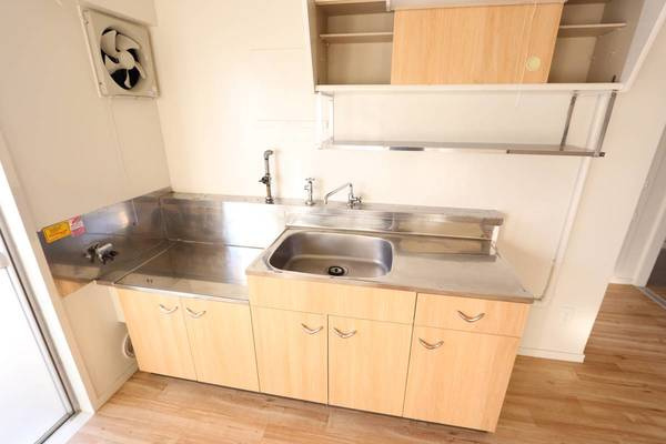 ビレッジハウス井口6号棟のキッチン|ビレッジハウスの同一物件・同一タイプの間取りの写真です