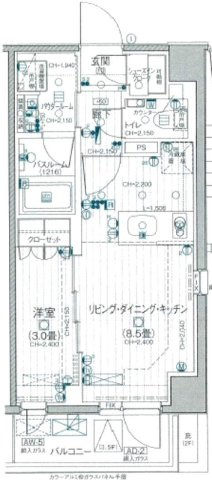 デュオステージ大泉学園2の間取り