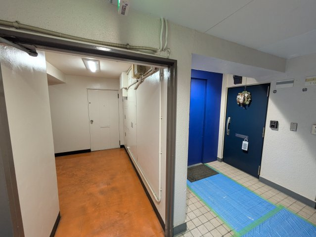 ニューハイム久が原の玄関