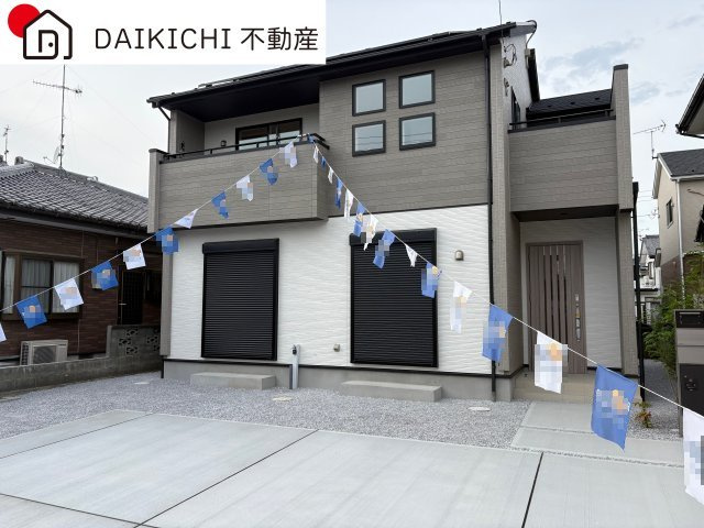 【外観】 | 深谷市岡里　ブルーミングガーデン　新築戸建　全1棟　1号棟 | 7/17撮影