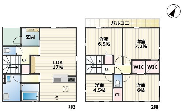 Re・Terrechez千種区東千種台3期｜名古屋市の戸建ならホームアップの間取り