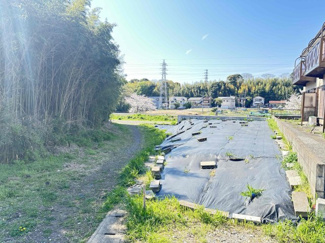 【外観】 | 千葉市中央区生実町　売地　 | 【生実町　売地】１８３．２５㎡　建築条件なし　自然豊かで桜も楽しめます。