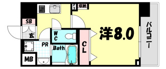 【間取り】 | レジデンス三宮ライン