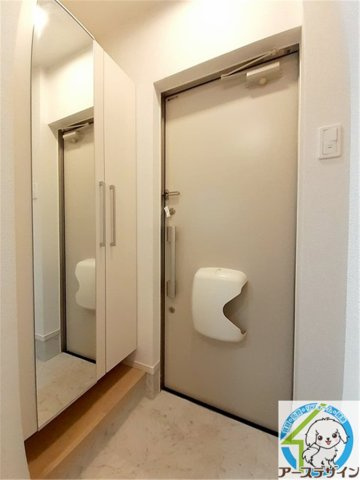 ガーデンハウス・KⅡの玄関|※パース写真