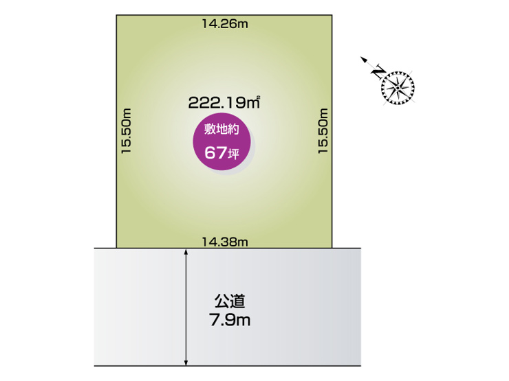 【区画図】