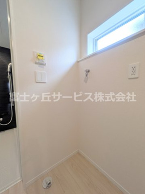 【ランドリースペース】 | 富士宮市宮原 25期 新築一戸建て | 洗濯機置き場です