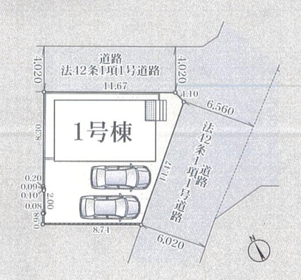 【区画図】 | 富士宮市宮原 25期 新築一戸建て | 区画図です