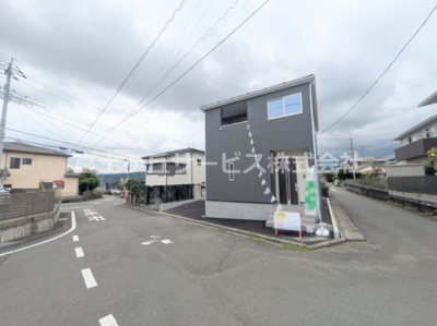 【前面道路含む現地写真】 | 富士宮市宮原 25期 新築一戸建て | 前面道路含む現地写真です