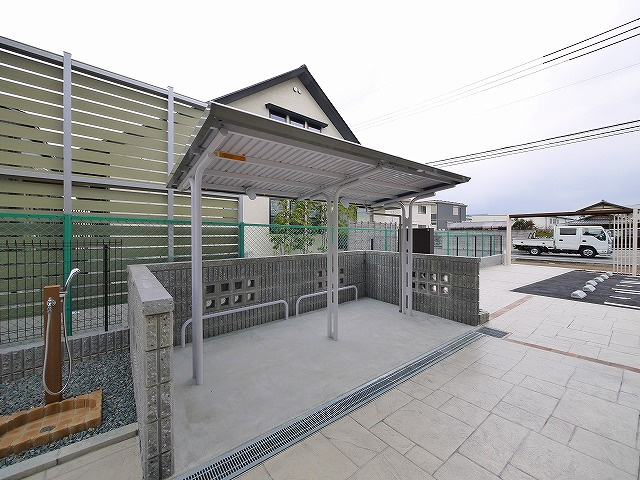 ベル・メゾンのその他共用部分|駐輪場です