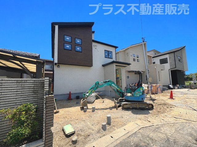 【外観】 | 福岡市早良区干隈4丁目　1号棟（全3棟）【仲介手数料無料・0円】 | 完成イメージの外観パースです。