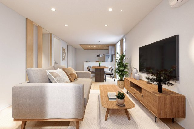 【居間・リビング】の画像