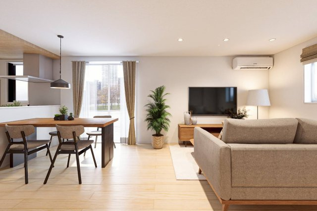 【居間・リビング】の画像