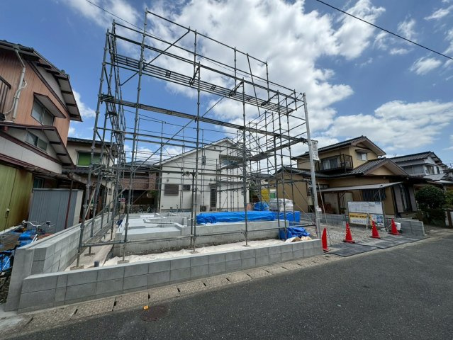 SUN COURTーサンコート－小倉南区南方5丁目【小倉南区　新築戸建て】の外観|現地撮影　2026,4,6　SUN COURTーサンコート－小倉南区南方5丁目【小倉南区　新築戸建て】
