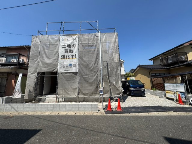 SUN COURTーサンコート－小倉南区南方5丁目【小倉南区　新築戸建て】の外観|現地撮影　2026,5,30　SUN COURTーサンコート－小倉南区南方5丁目【小倉南区　新築戸建て】