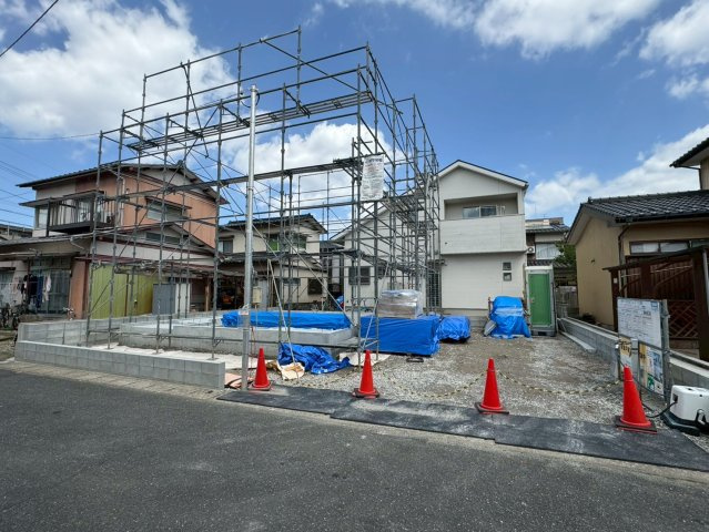 SUN COURTーサンコート－小倉南区南方5丁目【小倉南区　新築戸建て】の外観|現地撮影　2026,4,6　SUN COURTーサンコート－小倉南区南方5丁目【小倉南区　新築戸建て】