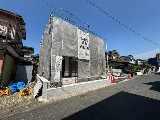 SUN COURTーサンコート－小倉南区南方5丁目【小倉南区　新築戸建て】の外観|現地撮影　2026,5,30　SUN COURTーサンコート－小倉南区南方5丁目【小倉南区　新築戸建て】