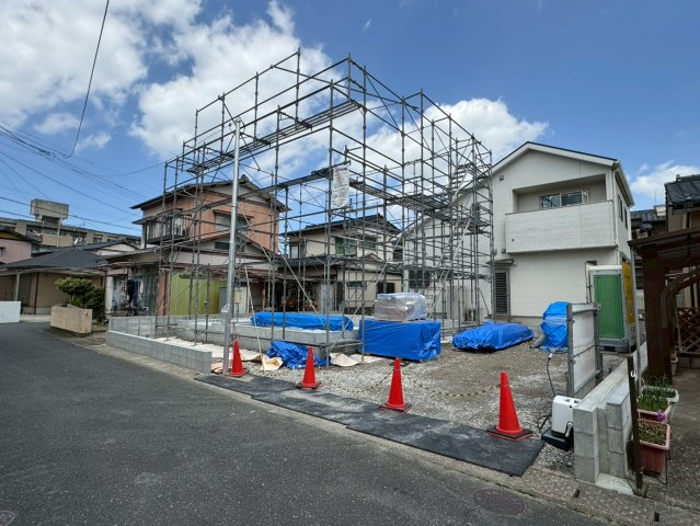 SUN COURTーサンコート－小倉南区南方5丁目【小倉南区　新築戸建て】の外観|現地撮影　2026,4,6　SUN COURTーサンコート－小倉南区南方5丁目【小倉南区　新築戸建て】