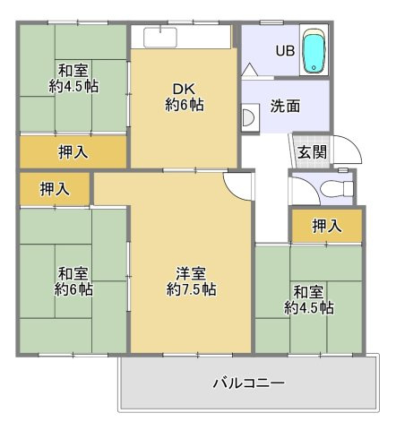 【間取り】の画像