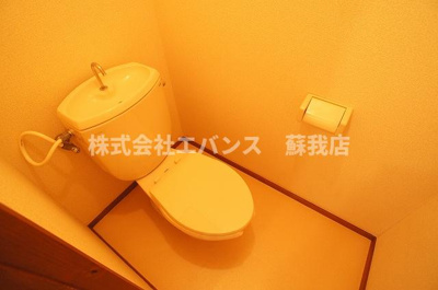 【トイレ】 | スターハイツＢ | 清潔感のあるトイレです