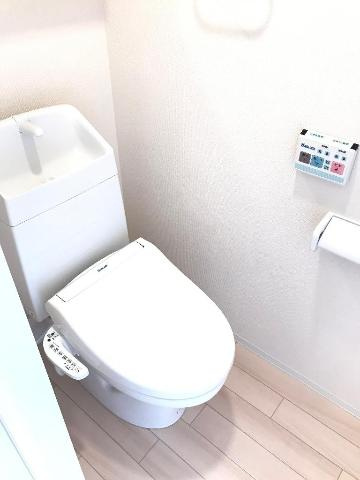 仮）茂原町新築アパートのトイレ|シャワー付トイレ（イメージ）