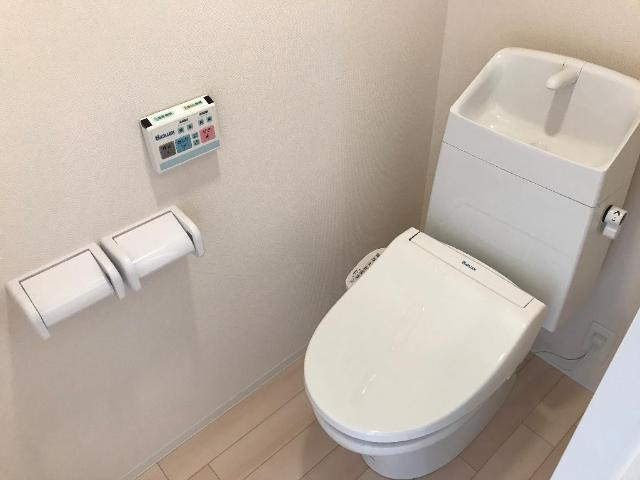 仮）茂原町新築アパートのトイレ|シャワー付トイレ（イメージ）