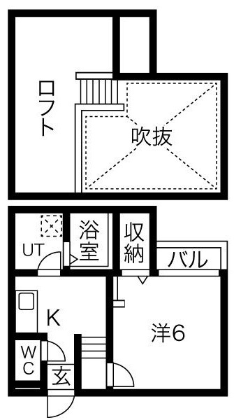 Ｃｒｅｏ庄内通七番館の間取り