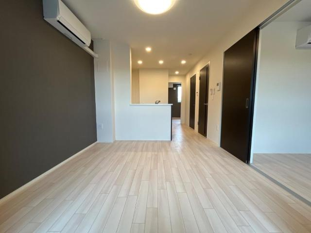 下野市下石橋新築アパートの居間・リビング|リビング（イメージ）