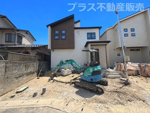 【外観】 | 福岡市早良区干隈4丁目　3号棟（全3棟）【仲介手数料無料・0円】 | 完成イメージの外観パースです。