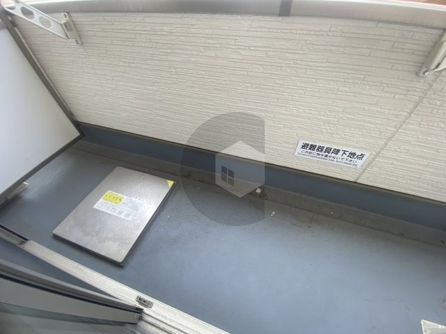 クリエオーレ角田のバルコニー