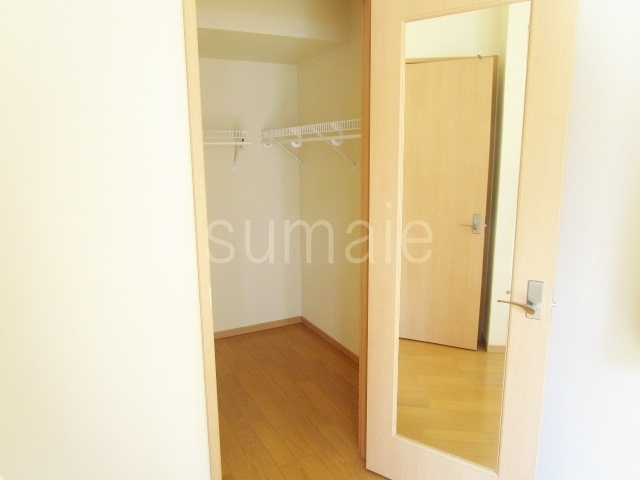 北区田端新町２丁目のアパートの収納|ウォークインクローゼットです！