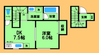 【間取り】 | エスワンハイツ古淵