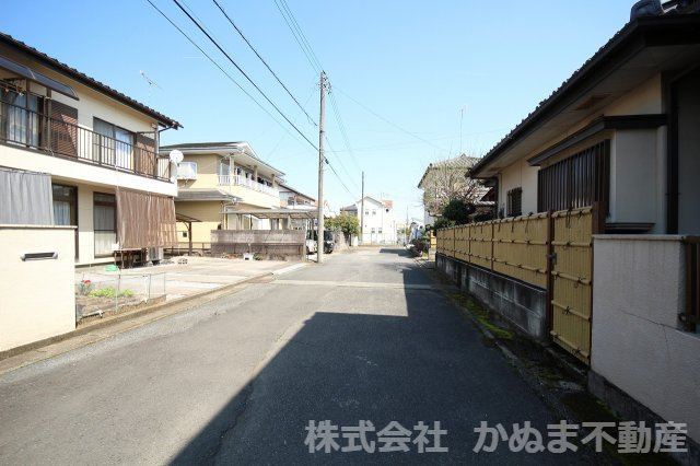 鹿沼市千渡建売の前面道路含む現地写真|〇前面道路〇
北側約5.9ｍ