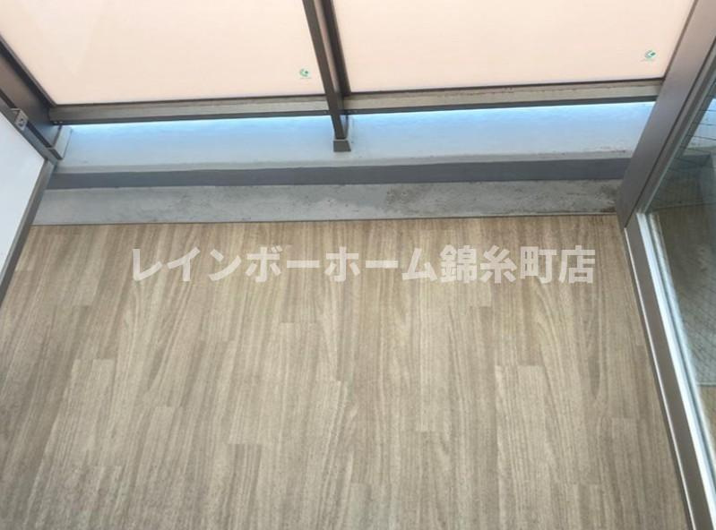 アーバネックス深川木場のバルコニー