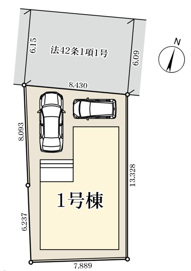【区画図】 | LiveleGarden.S　白岡市篠津　新築戸建　全1棟　1号棟