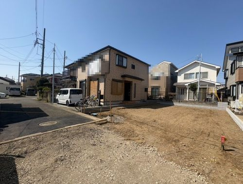 【前面道路含む現地写真】 | 【仲介手数料０円】茅ヶ崎市柳島1丁目　新築一戸建て | 【仲介手数料０円】茅ヶ崎市柳島1丁目　新築一戸建て